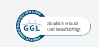 GGL - Staatlich erlaubt und beaufsichtigt