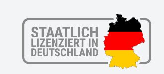Staatlich lizenziert in Deutschland